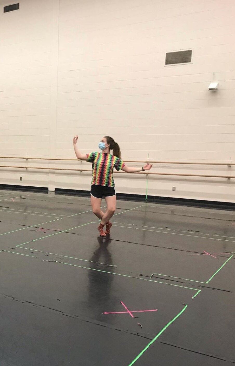 Theatre performance dance practice